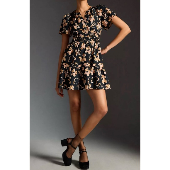 Anthropologie Dresses & Skirts - Anthropologie Somerset Floral Mini Dress